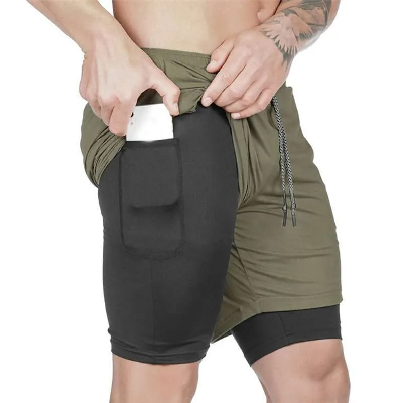 Alpha Gym Shorts - Army Green