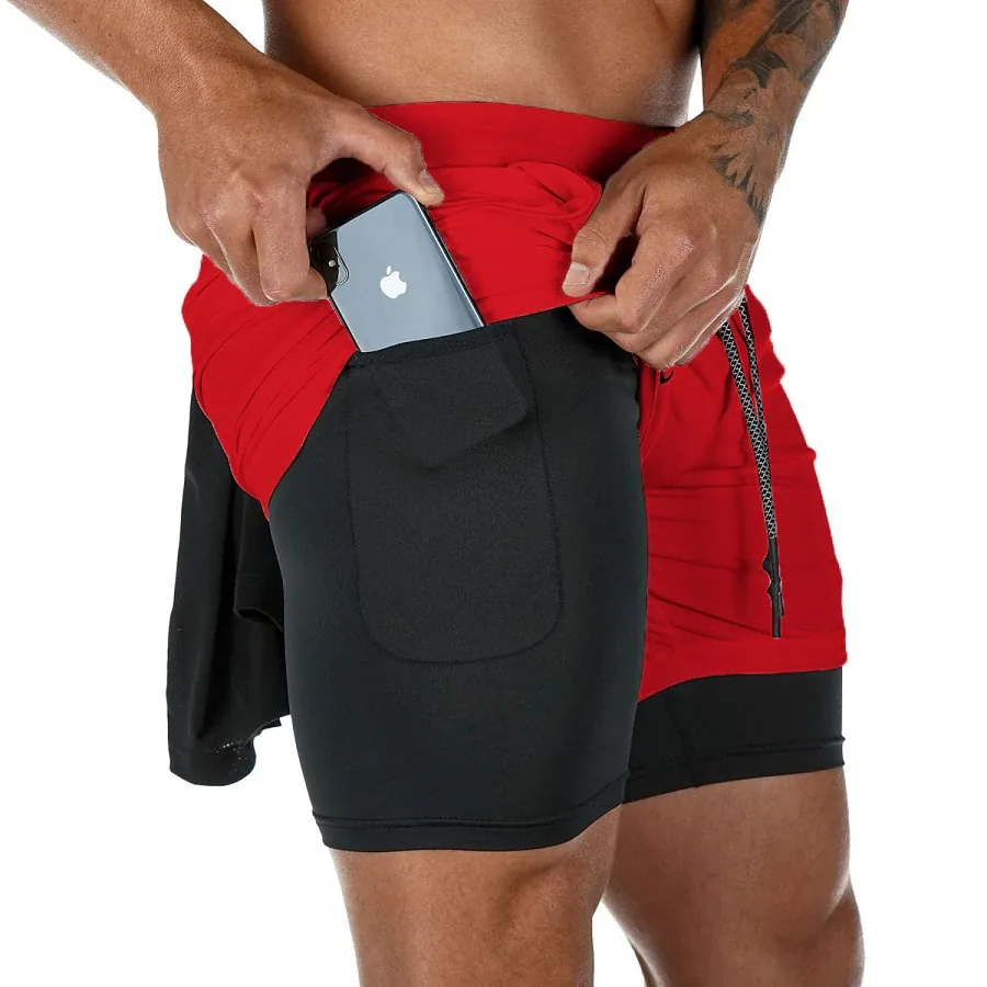 Alpha Gym Shorts - Red