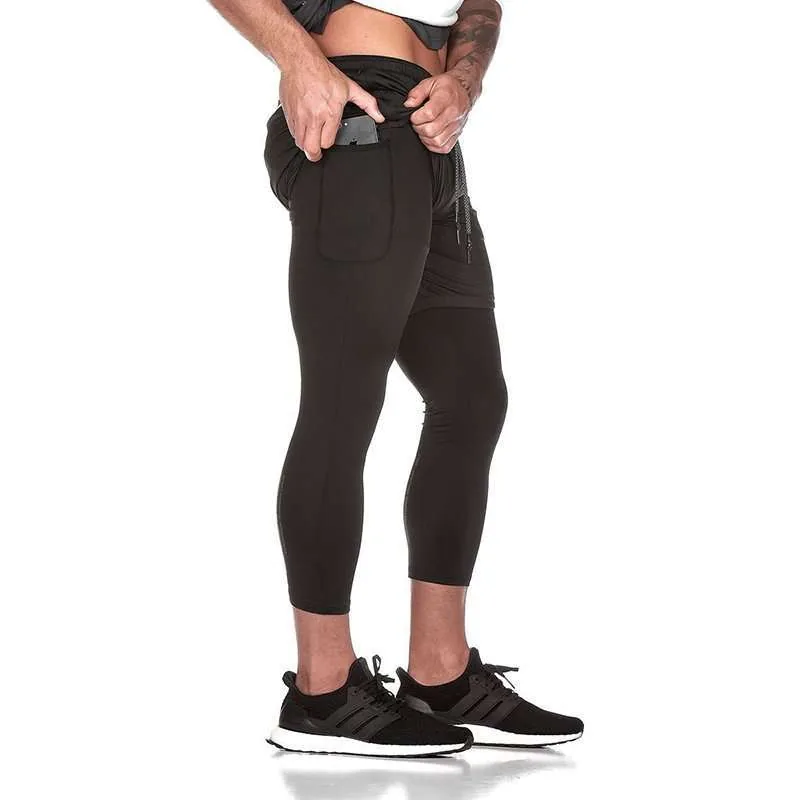 Cobra Sleeve Shorts - Black