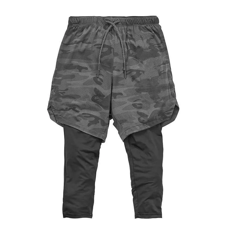 Cobra Sleeve Shorts - Dark Gray Camo