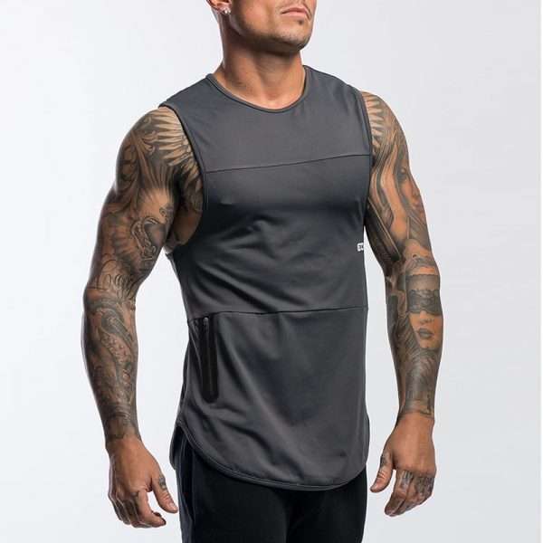Cobra Cut-Off Tank - Gray